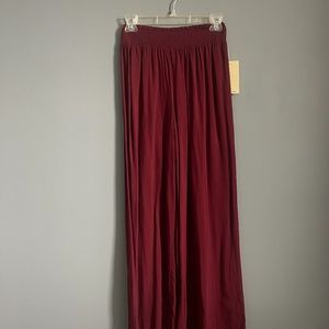 Burgundy dress pants